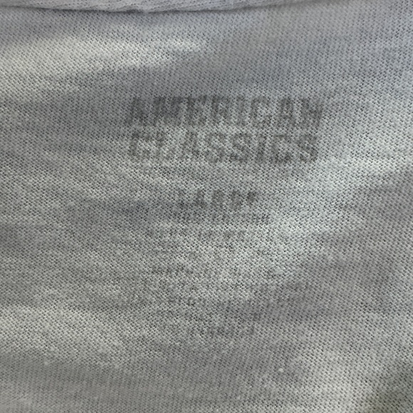 Men’s Graphic Tee Escape From New York Kurt Russell Cream And Brown Size Large - Picture 2 of 3